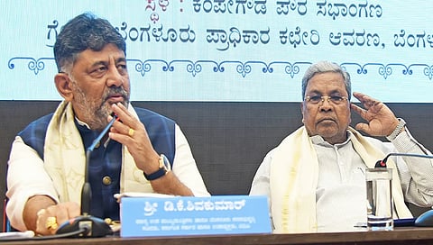 Dk Shivakumar and Siddaramaiah