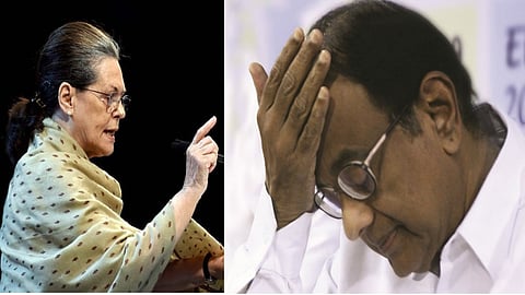 Sonia Gandhi- P Chidambaram