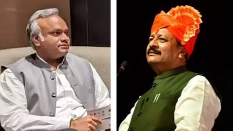 Priyank Kharge and Yatnal Casual Images
