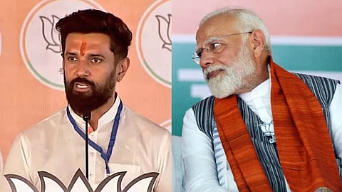 Chirag Paswan- Narendra Modi