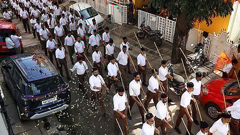RSS route march (Representative Image)