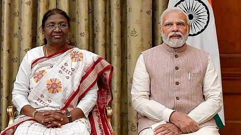 PM modi and droupadi murmu