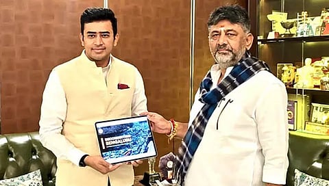 Tejasvi Surya urges scrapping of Bengaluru tunnel project; pitches metro, suburban rail expansion