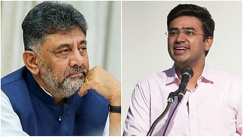 DK Shivakumar- Tejasvi Surya
