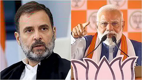 Rahul Gandhi-Narendra Modi