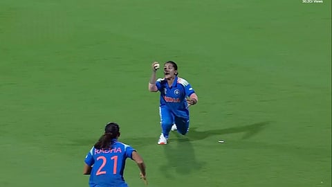 Amanjot Kaur's Magical Catch That Turned Women's World Cup Final