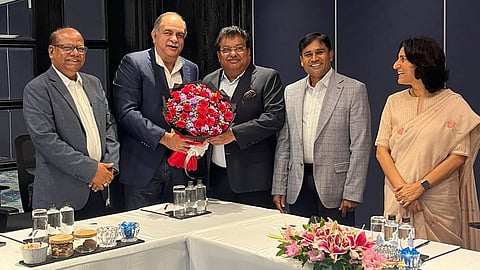 MB Patil with Kirloskar Ferrous 