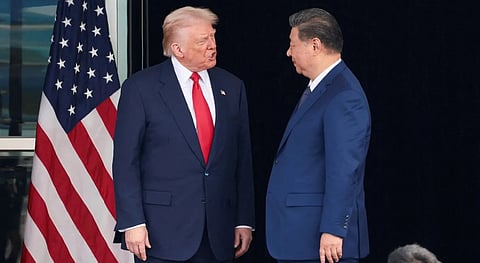 Donald Trump, Xi Jinping 