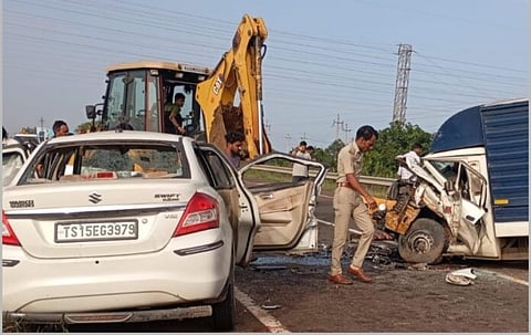 ಭಾಲ್ಕಿ ಸಮೀಪ ಭೀಕರ ಅಪಘಾತ: ಗಾಣಗಾಪುರ ದೇವರ ದರ್ಶನ ಮುಗಿಸಿ ಬರುತ್ತಿದ್ದವರ ಸಾವು

