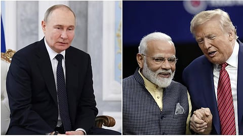 Putin- Modi- Trump