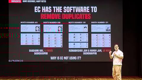 Rahul's claims on vote manipulation in Haryana unfounded: EC officials