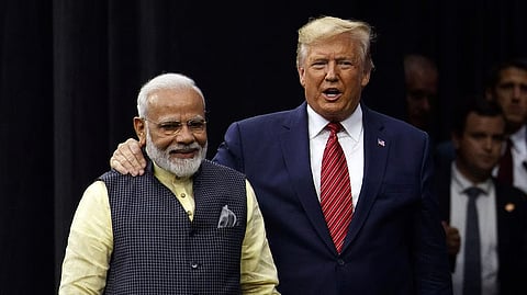 PM Narendra Modi and Donald Trump(File photo)