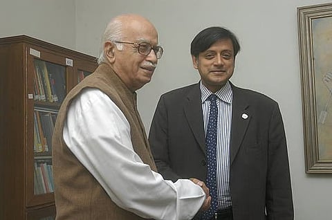 Shashi Tharoor defends LK Advani; Congress 'outrightly dissociates' itself from remarks