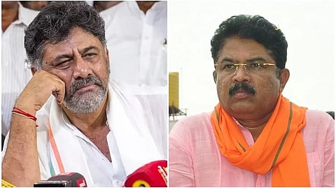 DK Shivkumar and R.Ashok