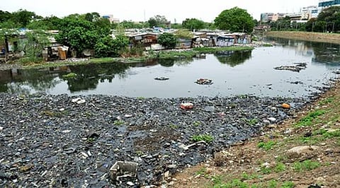 River leading to massive contamination. 