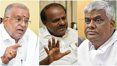 GT Devegowda- HD Kumaraswamy- HD Revanna