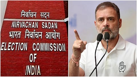 Election Commission- Rahul Gandhi