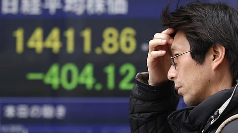 Japan economic crisis (file photo)