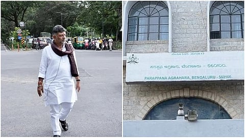 ರಾಜ್ಯ ರಾಜಕಾರಣದಲ್ಲಿ ದಿಢೀರ್ ಬೆಳವಣಿಗೆ; ಶಾಸಕರಿಗೆ  ಡಿಸಿಎಂ ಗಾಳ?: ಪರಪ್ಪನ ಅಗ್ರಹಾರಕ್ಕೆ ಡಿಕೆ ಶಿವಕುಮಾರ್ ಭೇಟಿ!