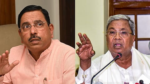Union Minister pralhad joshi and CM Siddaramaiah Casual Images