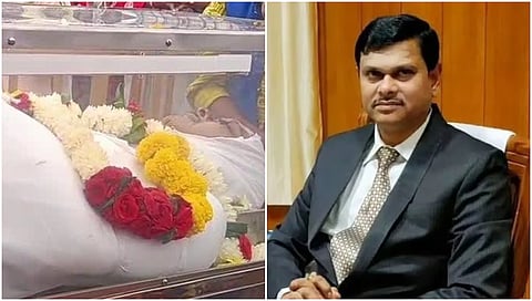 Belagavi: IAS officer Mahantesh Bilagi laid to rest in Ramdurga