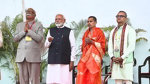 At 77 feet, PM Modi unveils world’s tallest statue of Lord Ram in Goa