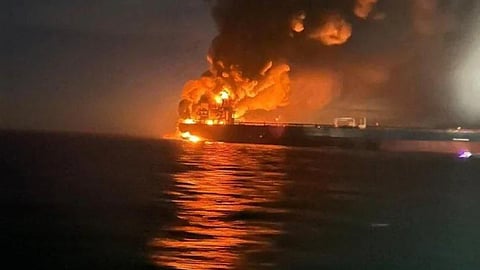 Virat Fleet Hit By Unmanned Vessel In Black Sea