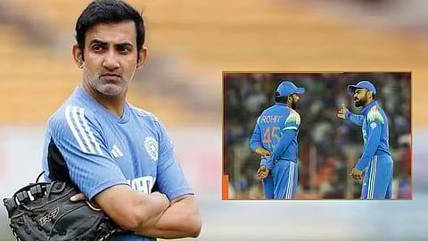 Rohit Sharma, Gautam Gambhir In Intense Hotel Lobby Chat