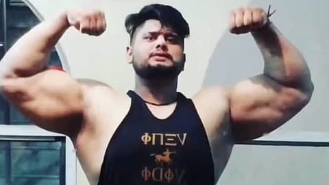 Rohit Dhankar represented India internationally in para powerlifting.