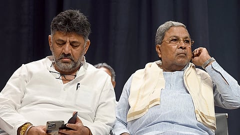 DK Shivakumar- Siddaramaiah