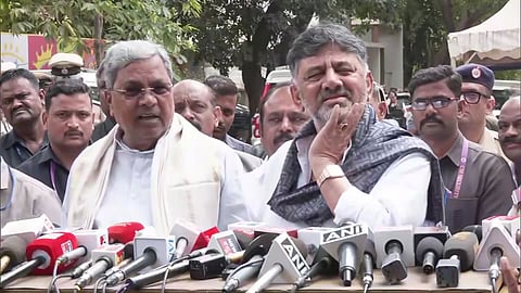 CM Siddaramaiah, DCM DK Shivakumar