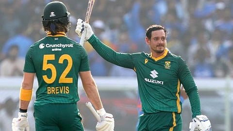 Quinton De Kock Equals Sachin Tendulkar Record