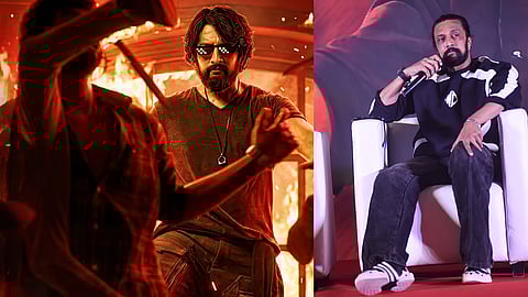 Glimpse from Mark trailer; Sudeep