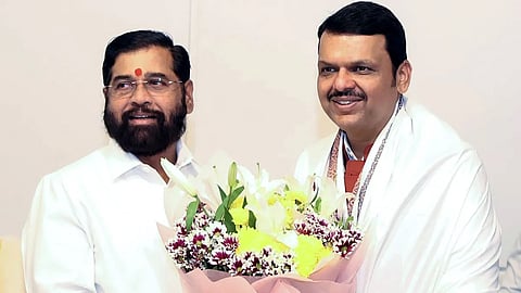 ಏಕನಾಥ್ ಶಿಂಧೆ ಮತ್ತು ದೇವೇದ್ರ ಫಡ್ನವೀಸ್