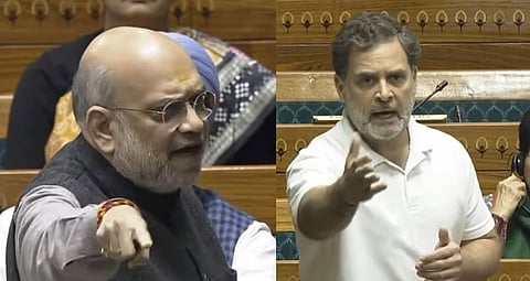 ಅಮಿತ್ ಶಾ-ರಾಹುಲ್ ಗಾಂಧಿ