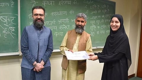 Sanskrit is now being taught as a proper course at the Lahore University of Management Sciences