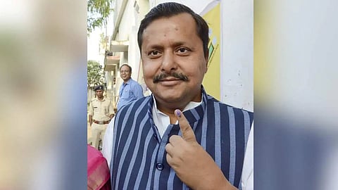 The BJP’s newly appointed working president Nitin Nabin