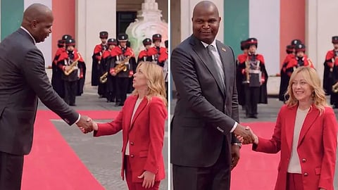 Meloni Saw Mozambique President