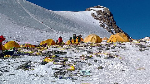 Mount Everest Piling Up With Litter