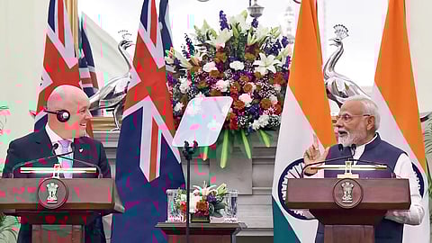 PM Christopher Luxon With PM Modi