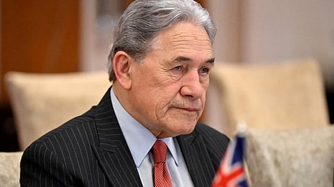 New Zealand's Foreign Minister Winston Peters