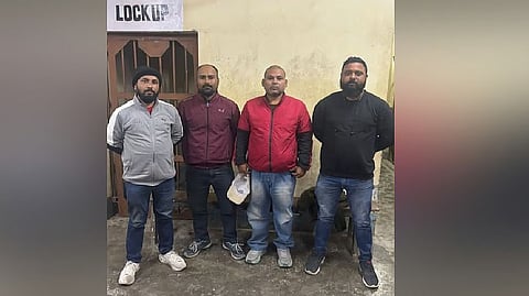 Nalbari police on Thursday arrested four persons