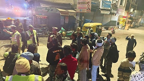 Delhi Police's South-East District conducts Op Aaghat 3.0 across the national capital on the intervening night of Friday and Saturday.