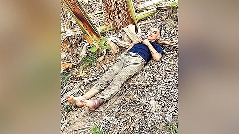 A French tourist who fell while climbing in Hampi rescued on Friday