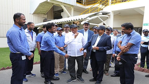 ರಾಮನಗರ ರೈಲ್ವೆ ನಿಲ್ದಾಣಕ್ಕೆ ಸೋಮಣ್ಣ ಭೇಟಿ