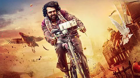 Dhruva Sarja in a still from KD: The Devil