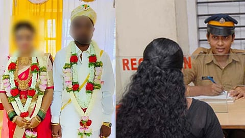 Wife lodges a complaint against husband