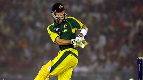 Former Australian cricketer Damien Martyn hospitalised with meningitis, placed in induced coma.