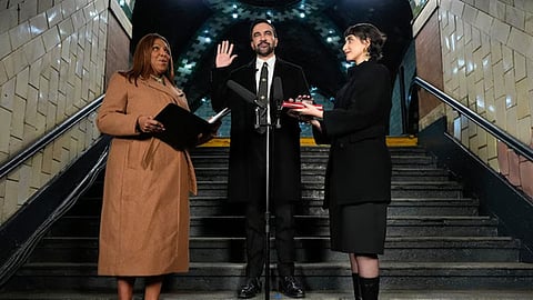 Zohran Mamdani was sworn in as New York City’s mayor just after midnight