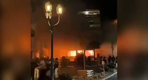 Local media reported that police had confirmed fatalities and injuries but an exact figure was not immediately available.